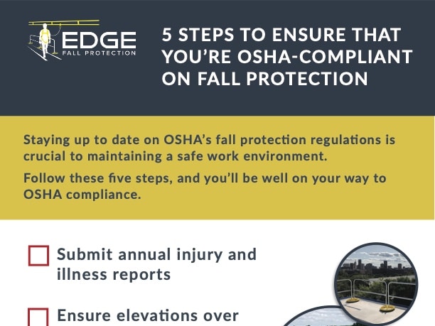 5 Steps To Ensure That You're OSHA-Compliant On Fall Protection - EDGE Fall Protection