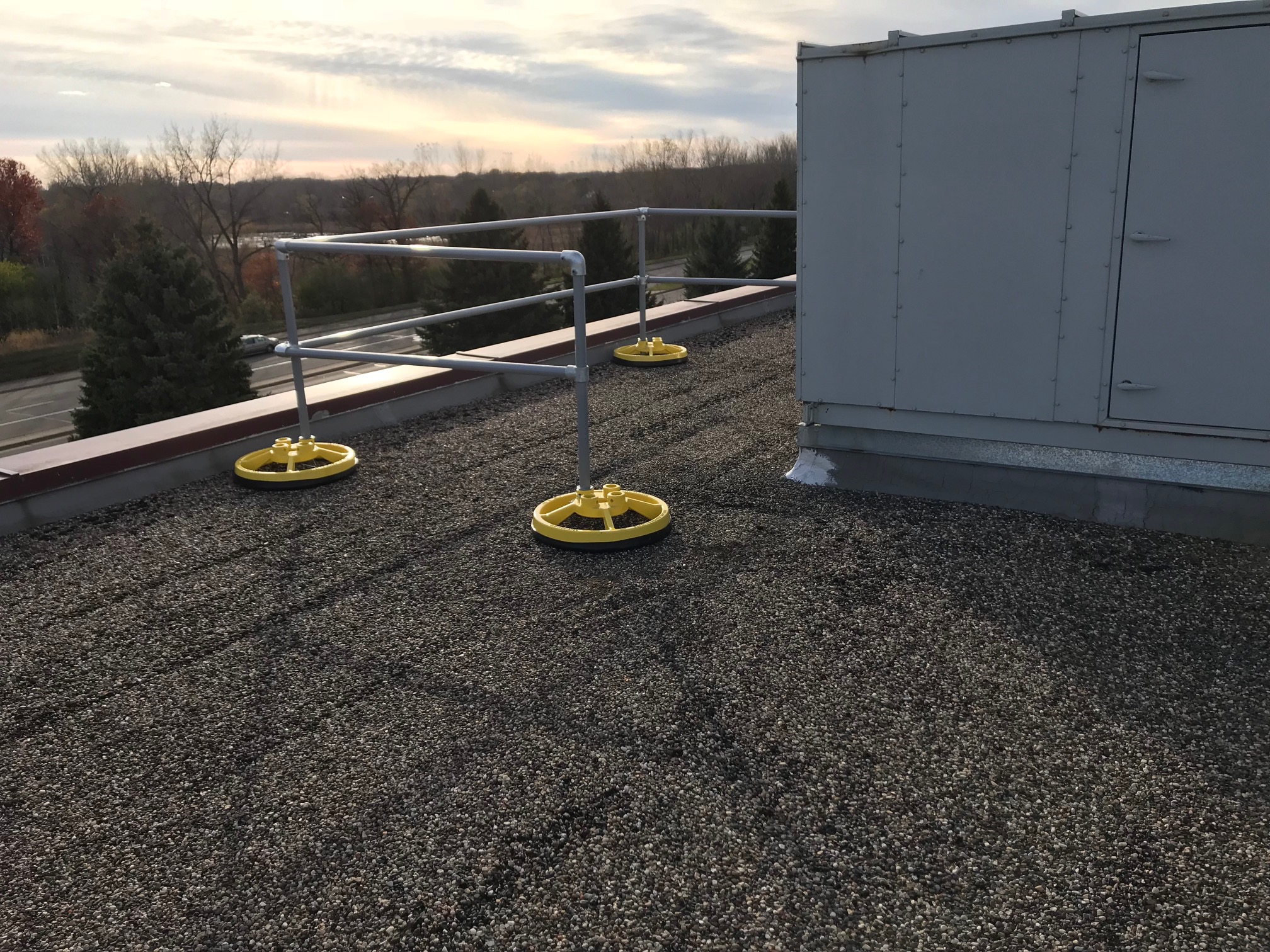 OSHA Walking Working Surfaces - Low Slope Roof Fall Protection