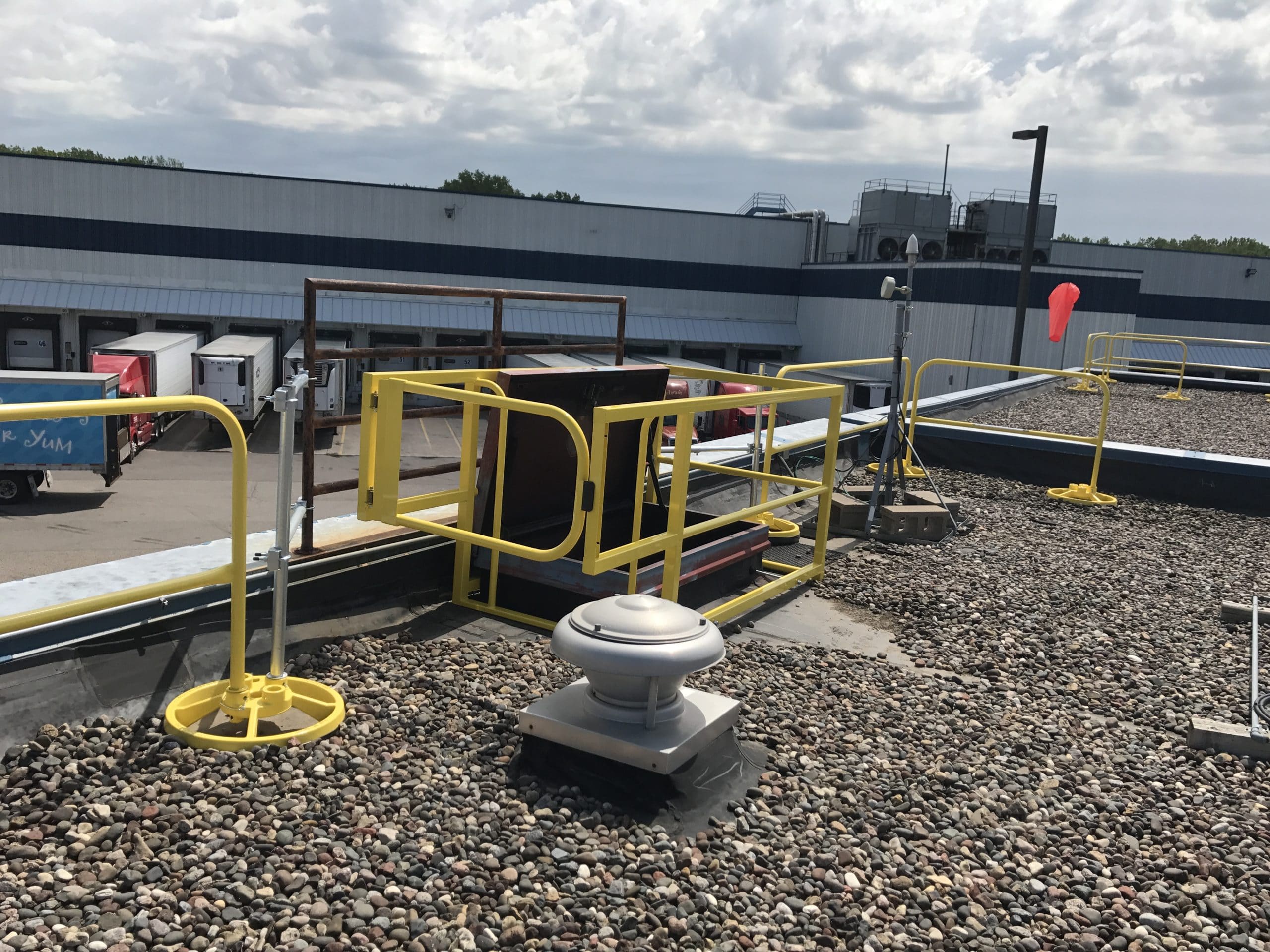 Roof Hatch Fall Protection | Roof Access Hatch Safety