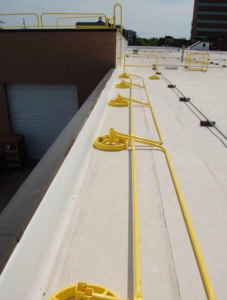 Guardrail Systems for Roofs | Rooftop Guardrail Systems