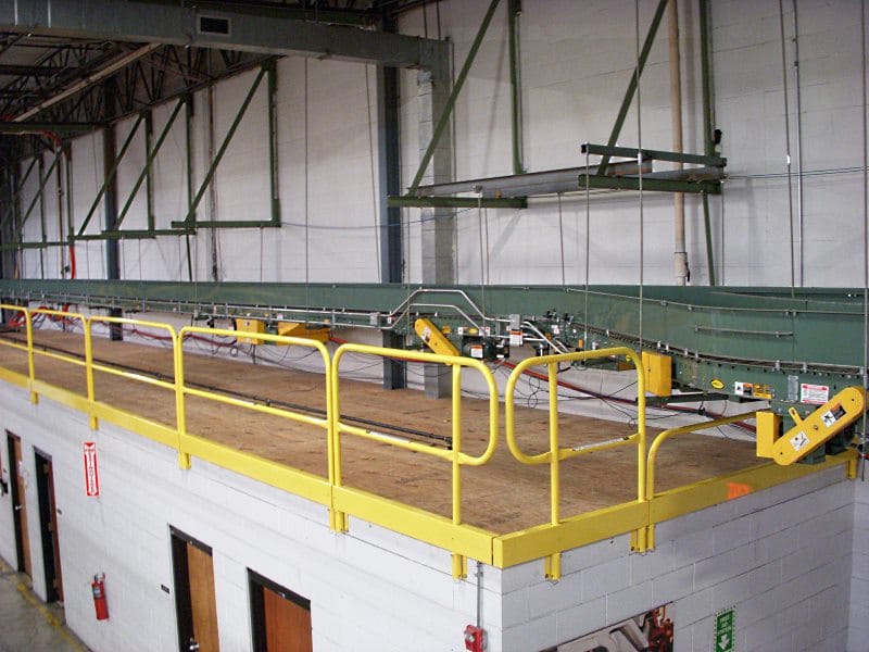 Safety railing and guardrail requirements