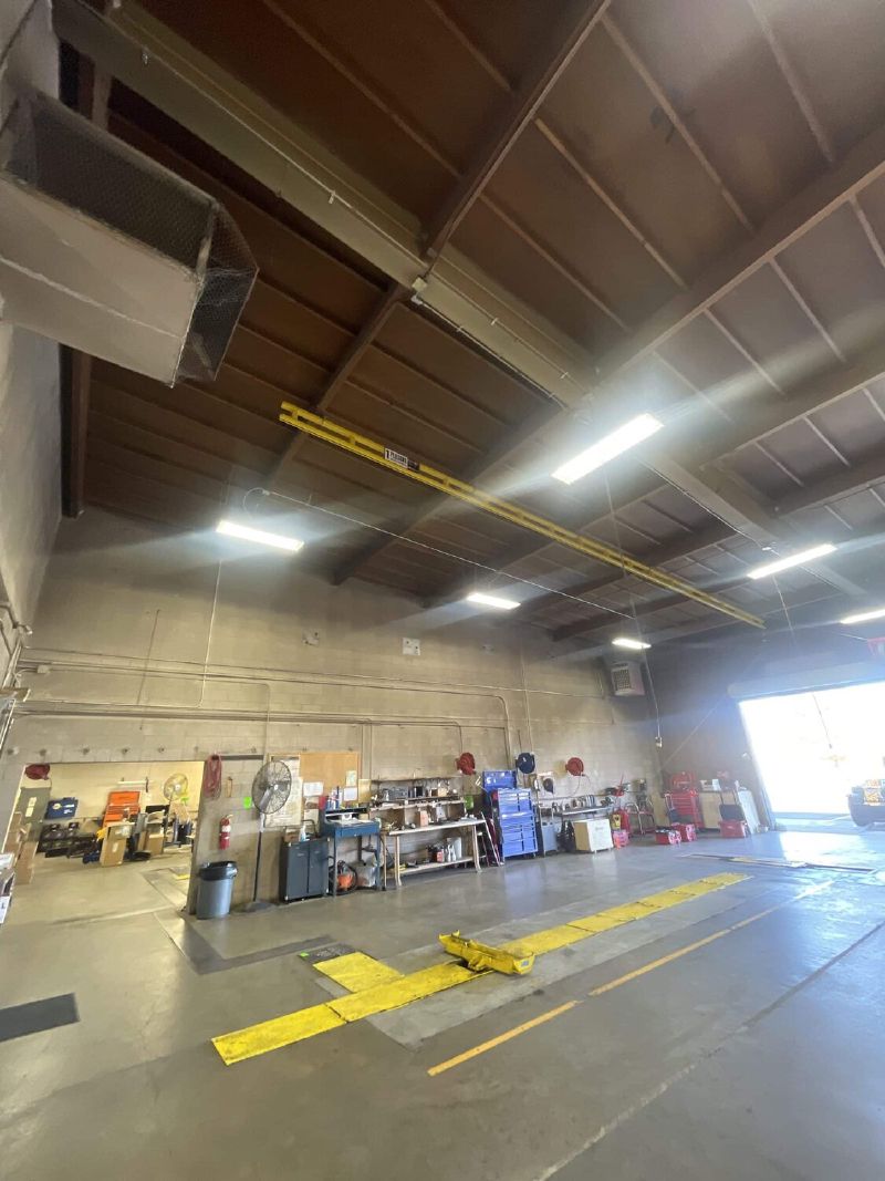 Ceiling Mounted Rigid Rail from EDGE Fall Protection