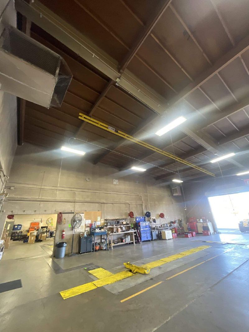Ceiling Mounted Rigid Rail from EDGE Fall Protection
