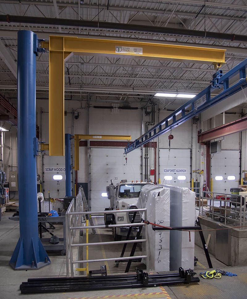 Column Fold Away from EDGE Fall Protection