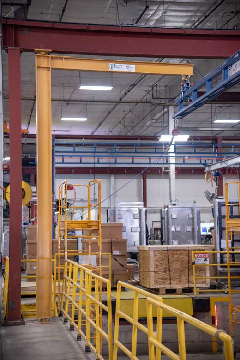 Column Fold Away from EDGE Fall Protection
