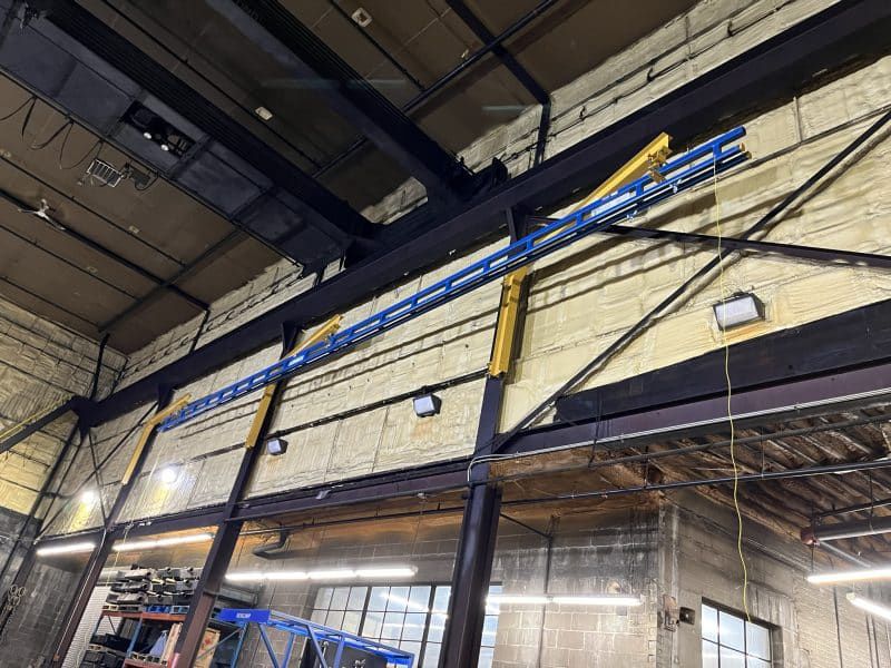 Column Fold Away from EDGE Fall Protection