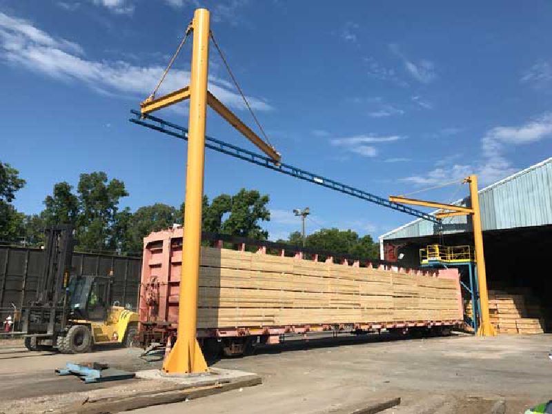 Freestanding Cantilever Rigid Rail from EDGE Fall Protection
