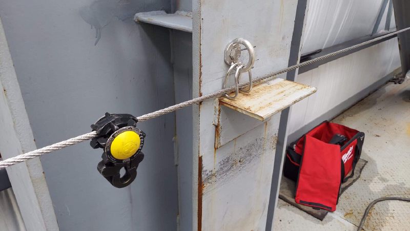 Horizontal Lifeline System from EDGE Fall Protection