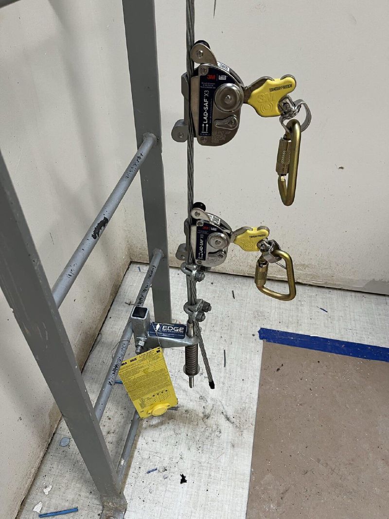 Ladder Fall Arrest System from EDGE Fall Protection