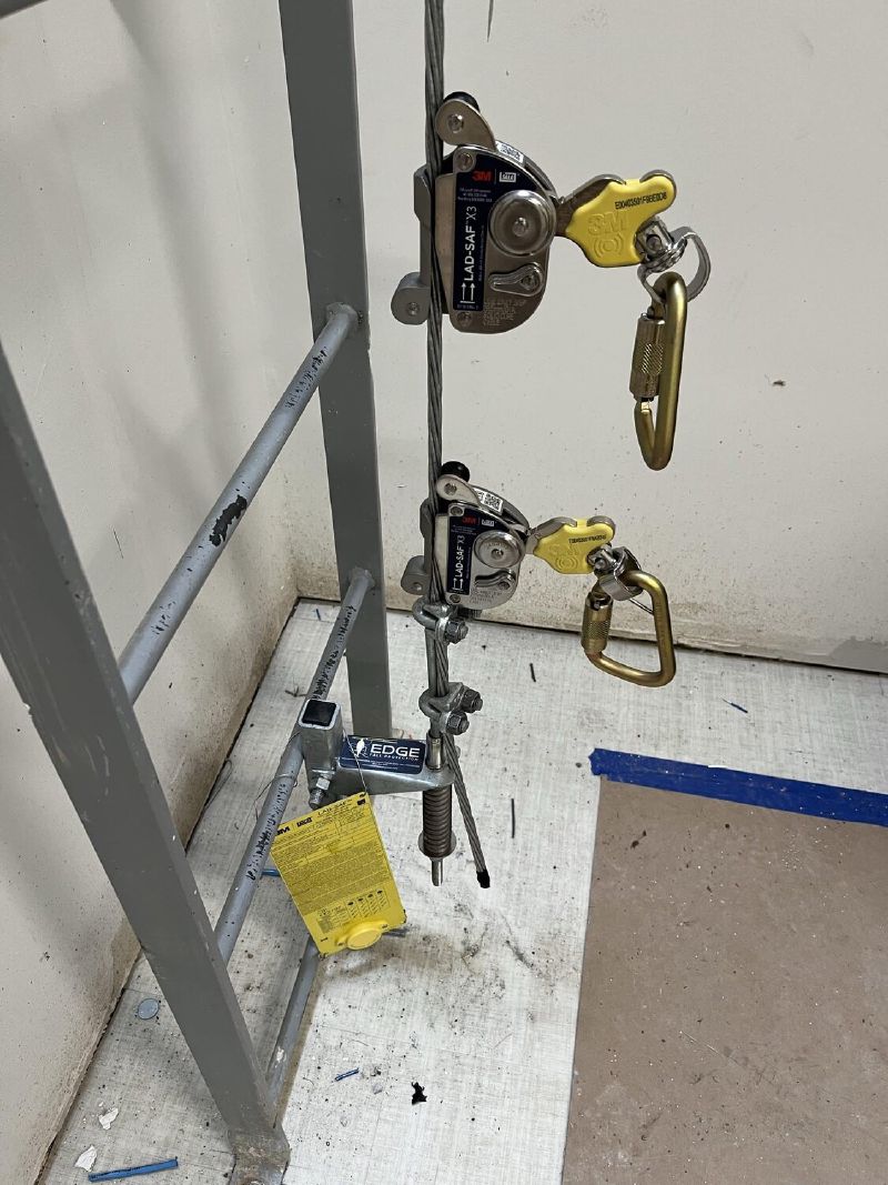 Ladder Fall Arrest System from EDGE Fall Protection