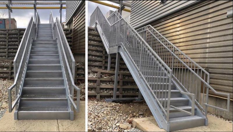Metal Stairs from EDGE Fall Protection