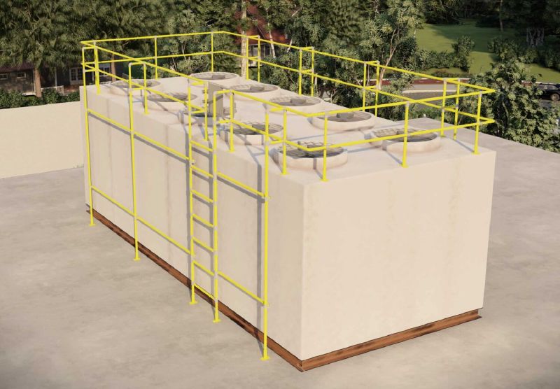 AHU & Chiller Fall Protection from EDGE Fall Protection