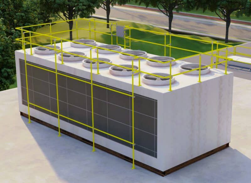 AHU & Chiller Fall Protection from EDGE Fall Protection