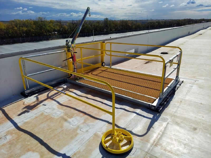 Davit Arm System from EDGE Fall Protection
