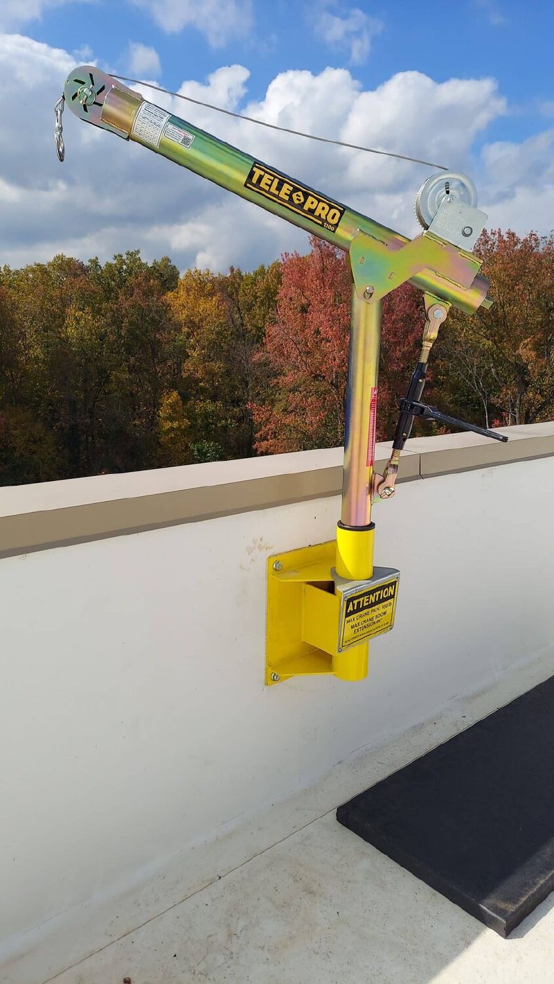 Davit Arm System from EDGE Fall Protection