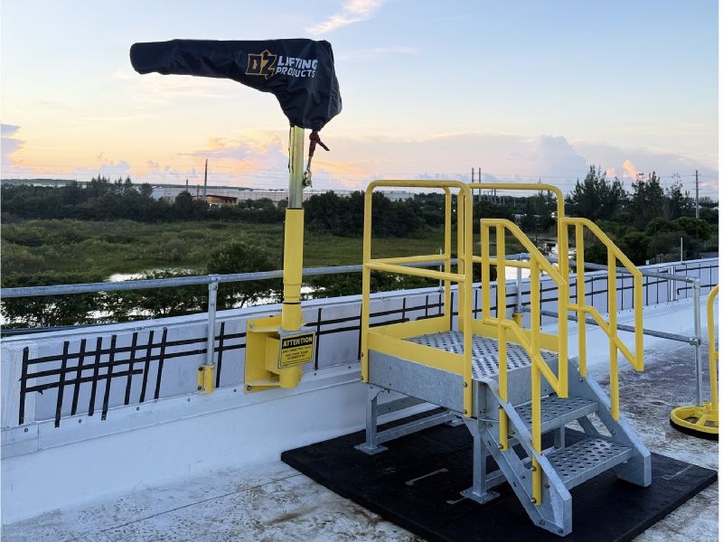 Davit Arm System from EDGE Fall Protection