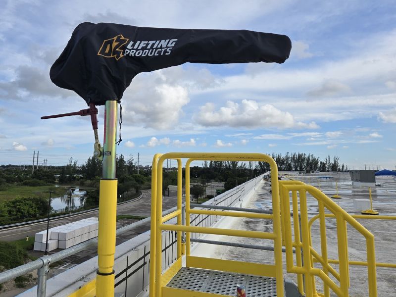 Davit Arm System from EDGE Fall Protection