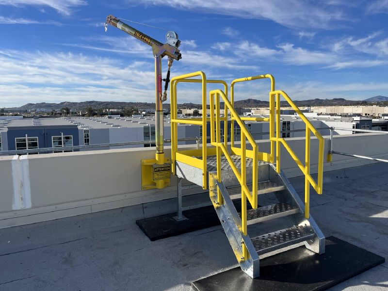 Davit Arm System from EDGE Fall Protection