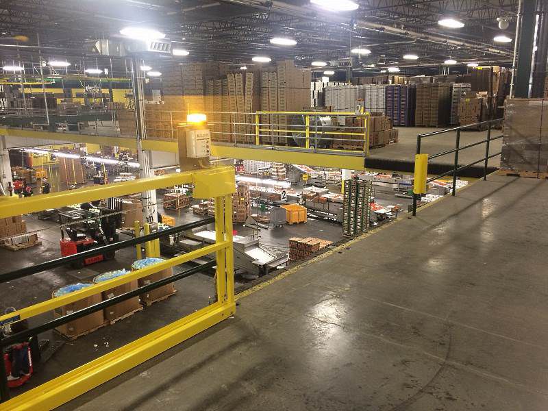 Horizontal Mezzanine Safety Gate from EDGE Fall Protection
