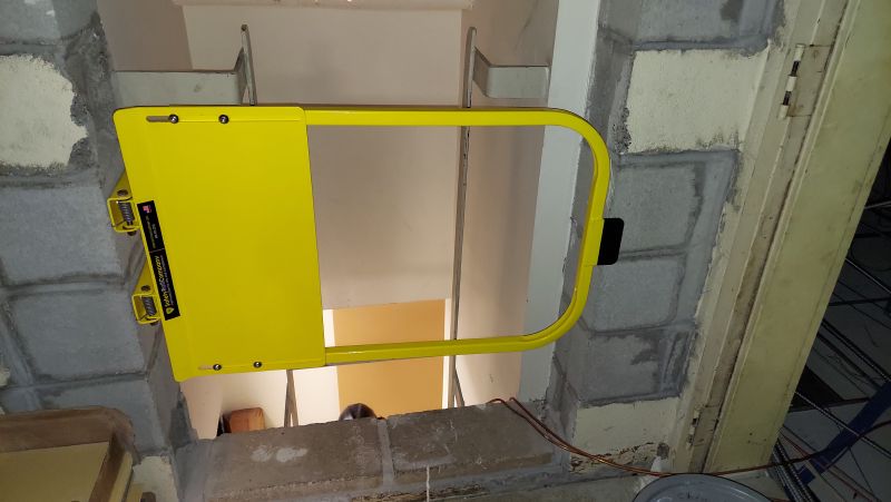 Self-Closing Ladder Safety Gate from EDGE Fall Protection