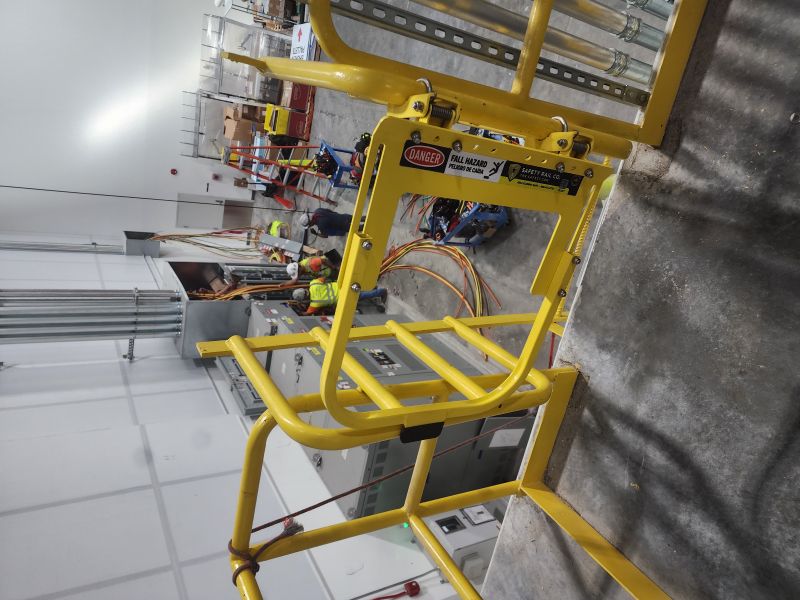 Self-Closing Ladder Safety Gate from EDGE Fall Protection