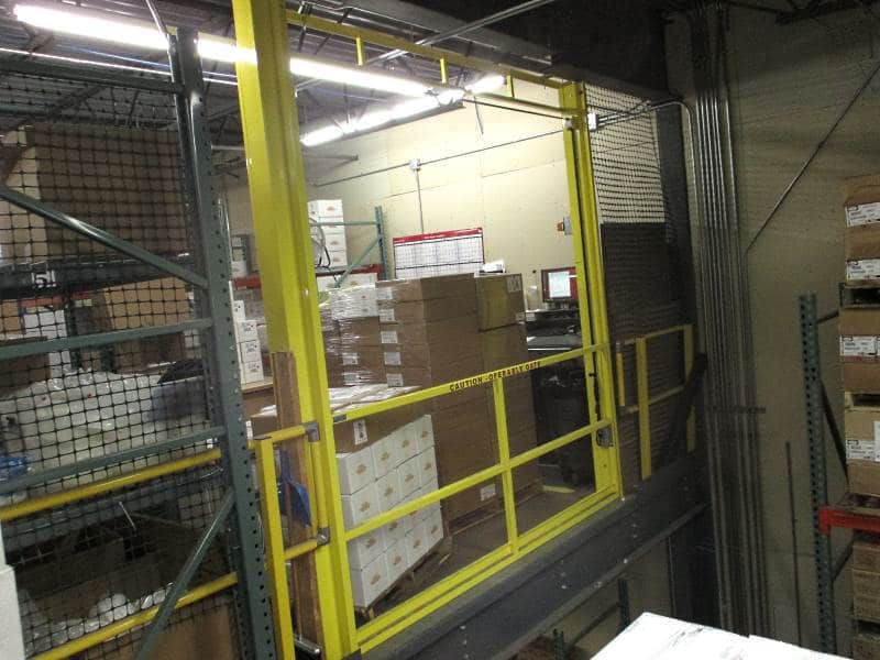 Vertical Mezzanine Safety Gate from EDGE Fall Protection