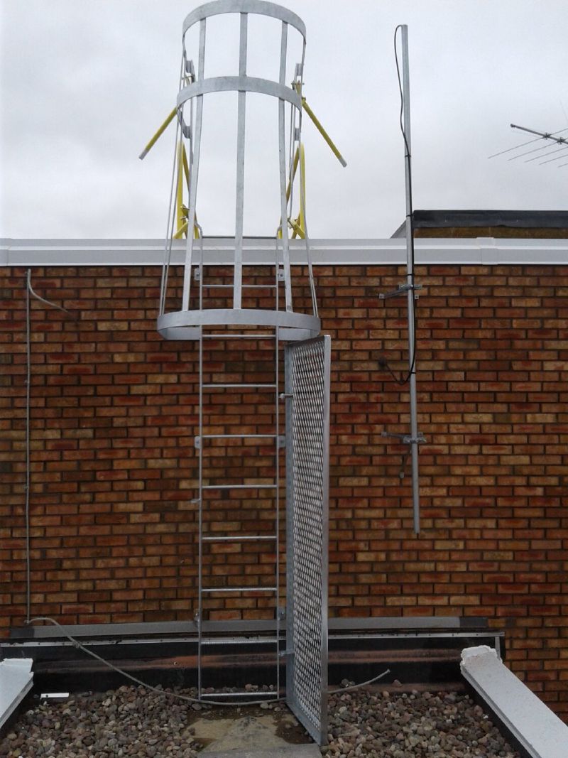 Fixed Roof Access Ladder from EDGE Fall Protection