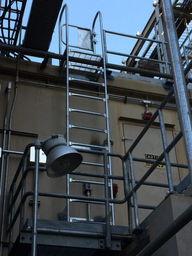 Fixed Roof Access Ladder from EDGE Fall Protection