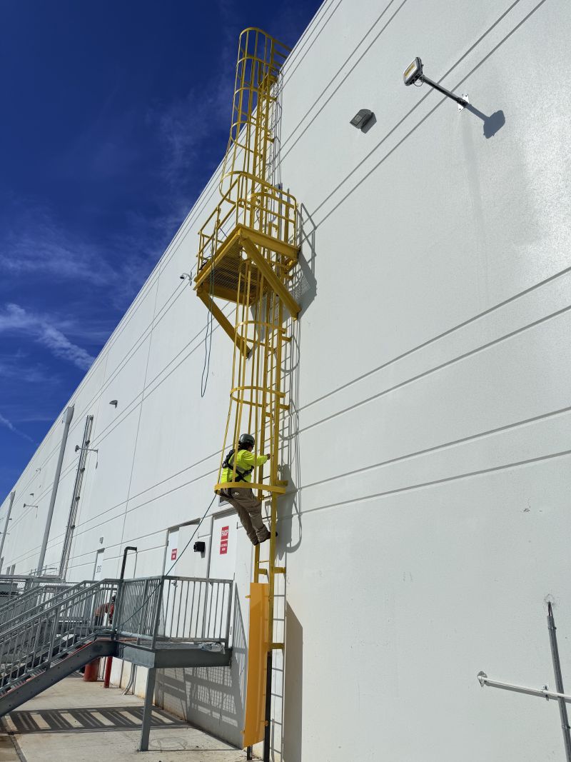 Fixed Roof Access Ladder from EDGE Fall Protection