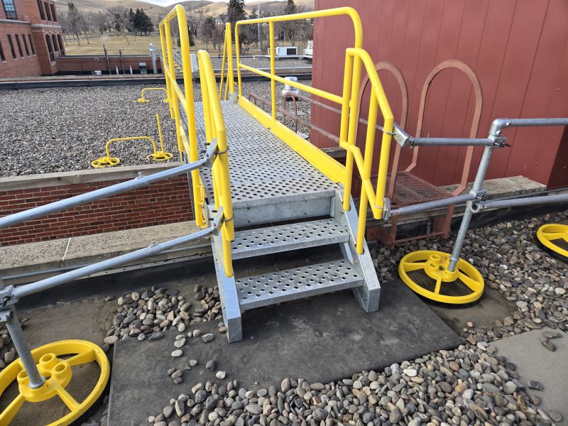 Roof Crossover Ladders from EDGE Fall Protection