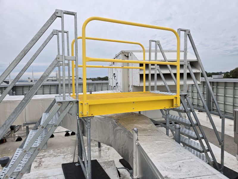 Roof Crossover Ladders from EDGE Fall Protection