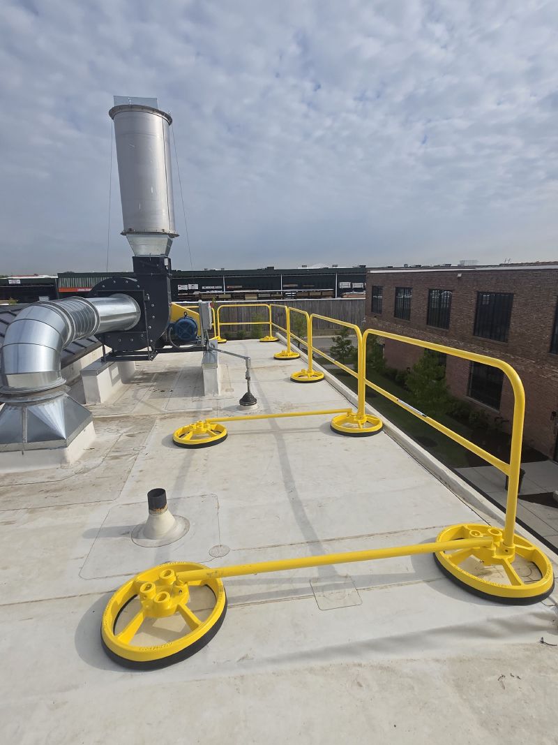 360° Mobile Safety Rail from EDGE Fall Protection