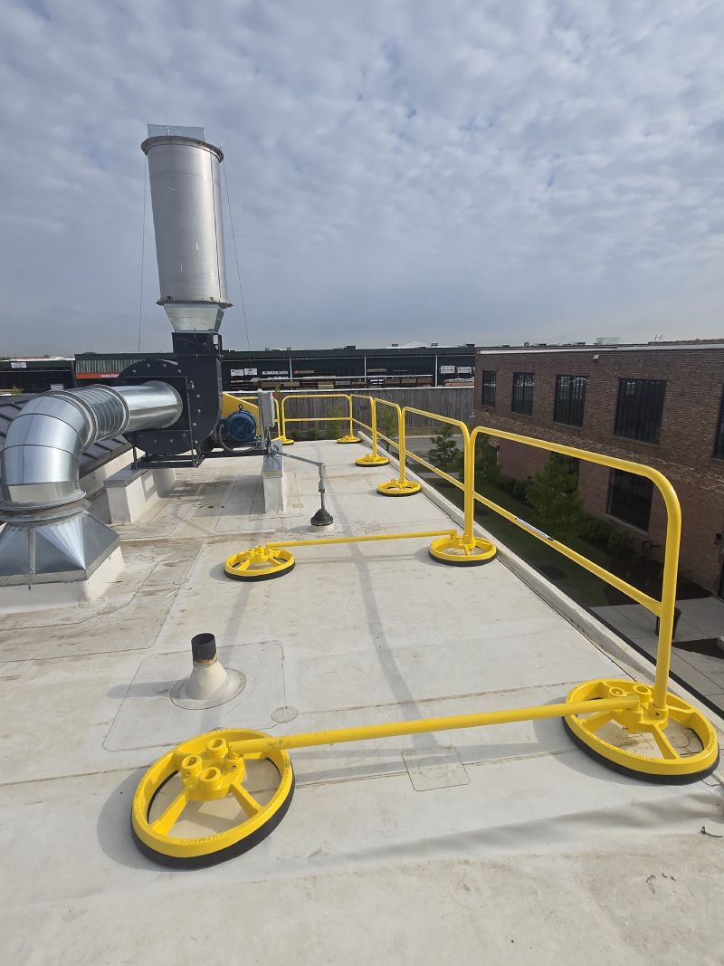 360° Mobile Safety Rail from EDGE Fall Protection