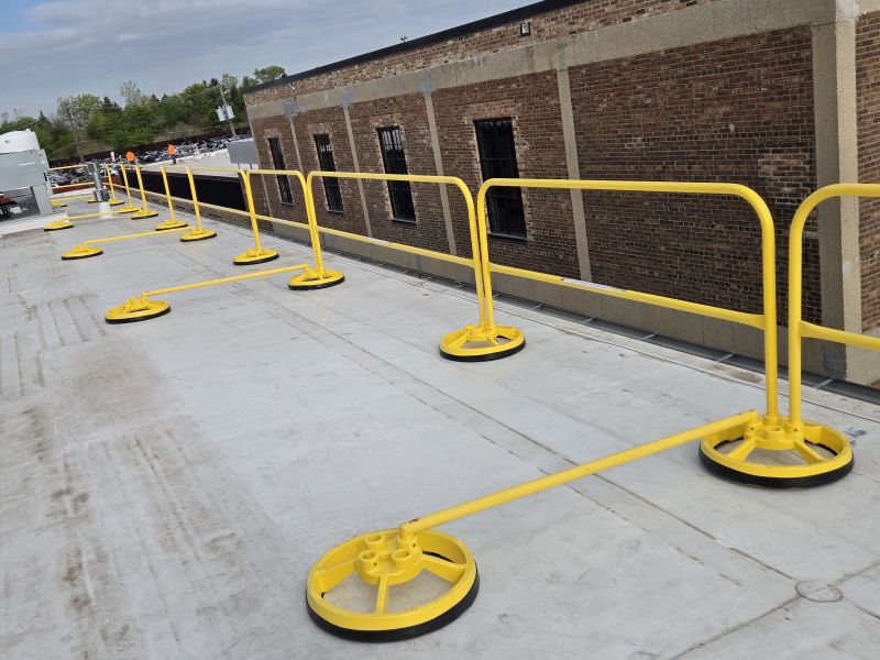 360° Mobile Safety Rail from EDGE Fall Protection