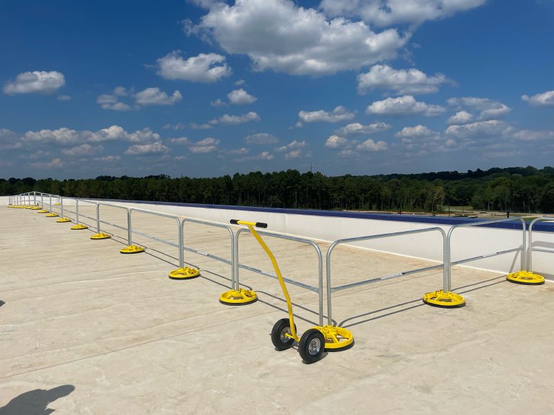 360° Mobile Safety Rail from EDGE Fall Protection