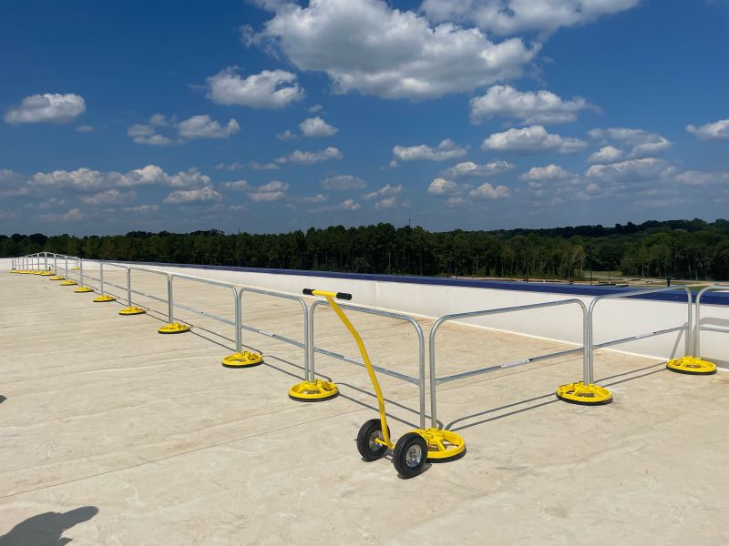 360° Mobile Safety Rail from EDGE Fall Protection