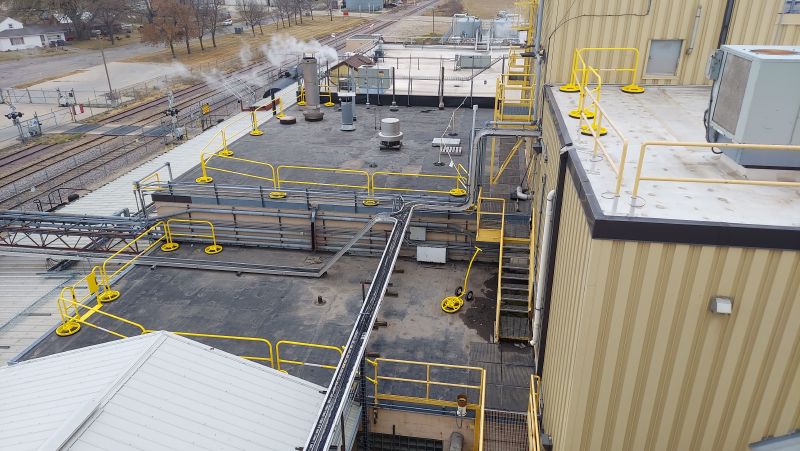 360° Mobile Safety Rail from EDGE Fall Protection