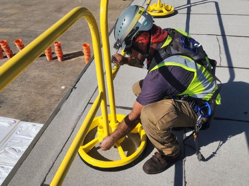 360° Mobile Safety Rail from EDGE Fall Protection