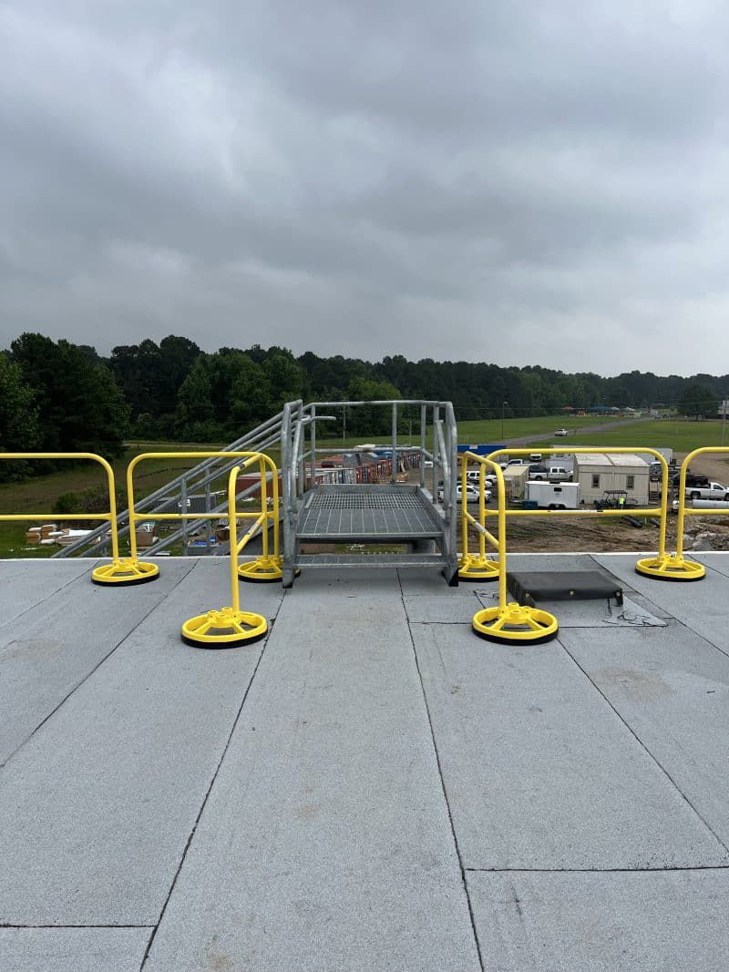 360° Mobile Safety Rail from EDGE Fall Protection