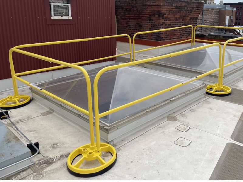 360° Mobile Safety Rail from EDGE Fall Protection