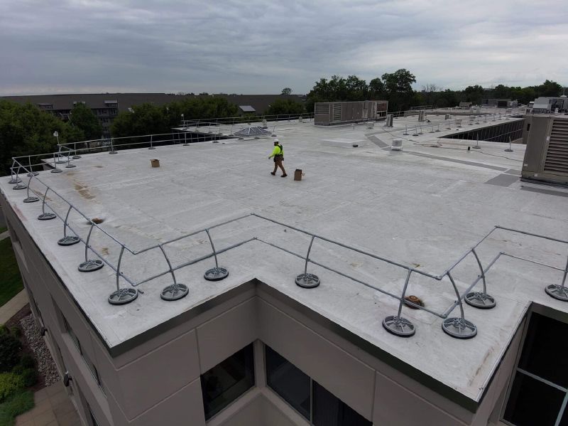 AccuFit Safety Railing from EDGE Fall Protection
