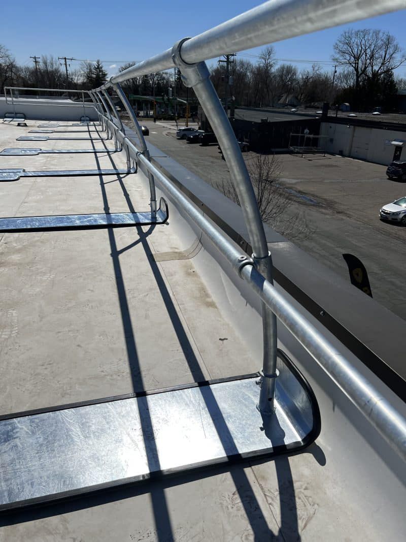 CAL/OSHA 3209 Railing from EDGE Fall Protection