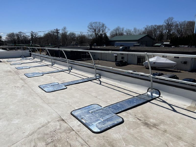 CAL/OSHA 3209 Railing from EDGE Fall Protection