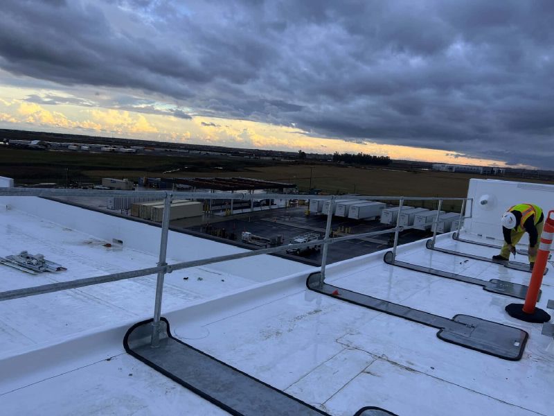 CAL/OSHA 3209 Railing from EDGE Fall Protection