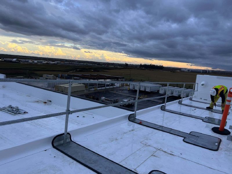 CAL/OSHA 3209 Railing from EDGE Fall Protection