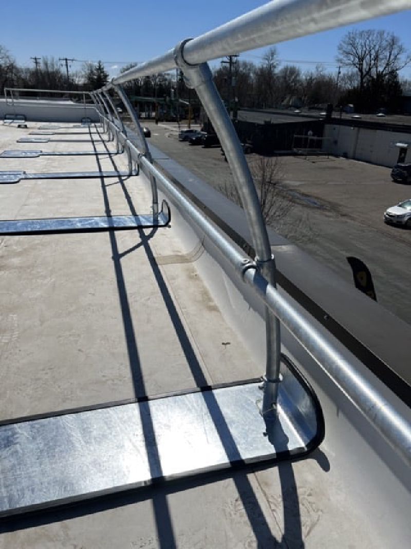 CAL/OSHA 3209 Railing from EDGE Fall Protection