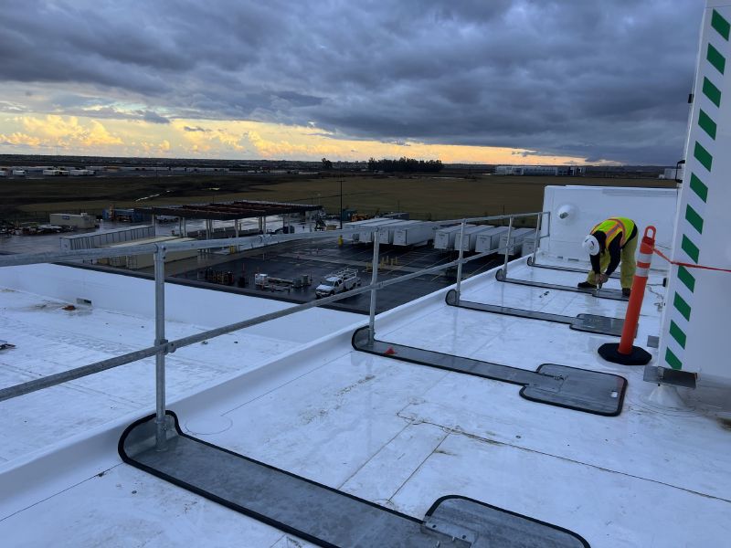 CAL/OSHA 3209 Railing from EDGE Fall Protection
