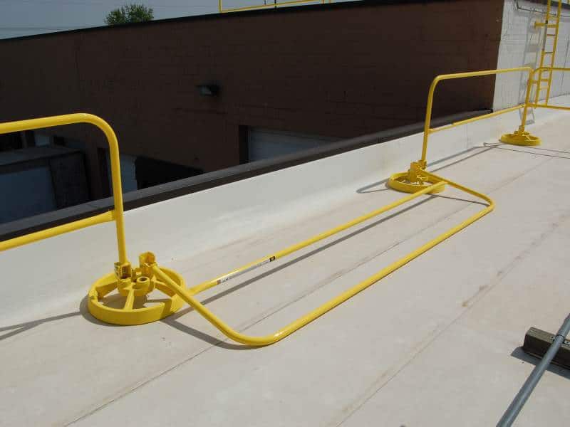 360° Mobile Hide-a-Rail Folding Rail from EDGE Fall Protection