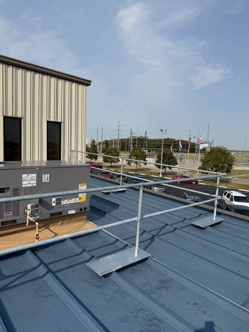 Metal Roof Guardrail from EDGE Fall Protection