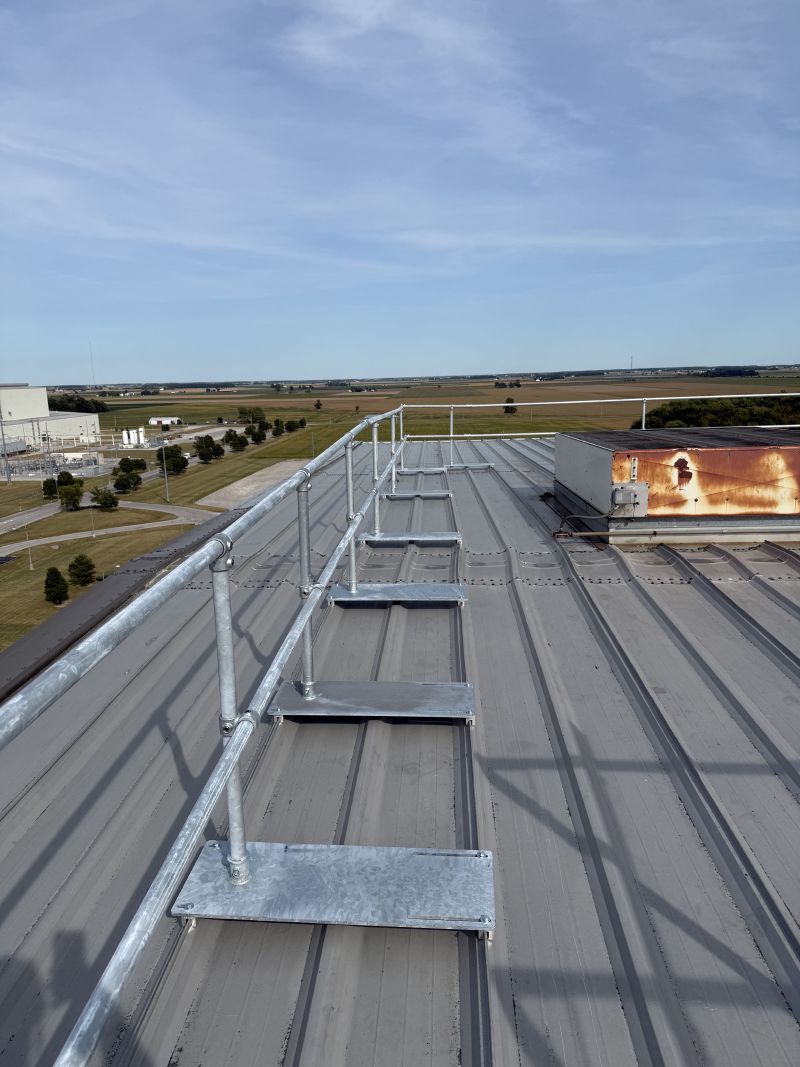 Metal Roof Guardrail from EDGE Fall Protection